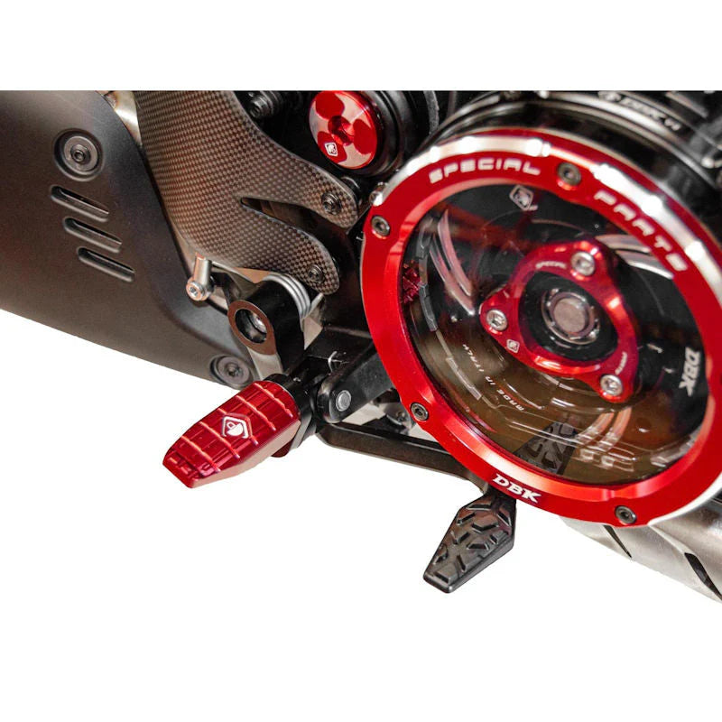 Ducabike DBK CNC Machined Rider Adjustable Footpegs For Diavel V4