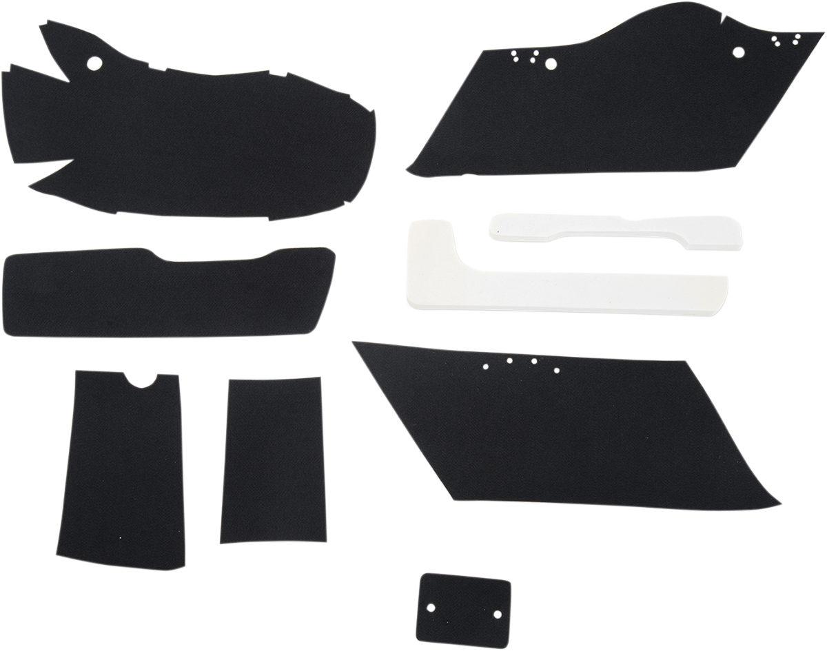 Drag Specialties Seats Saddlebag Lining Kit - Black - FL '14-'22