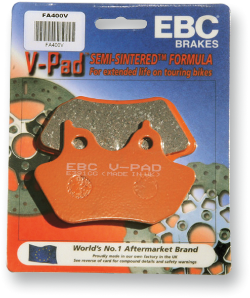 EBC Brakes Semi-Sintered "V" Brake Pads