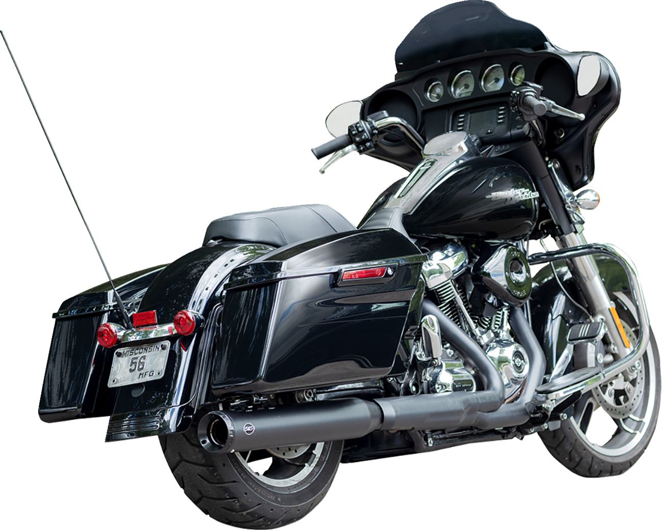 S&S Cycle 2-Into-1 Swindler Exhaust Conversion Kit