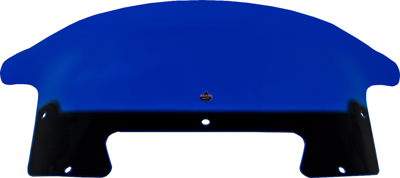 Klock Werks Windshield - 9" - Blue - Chieftain PowerPlus/Roadmaster PowerPlus