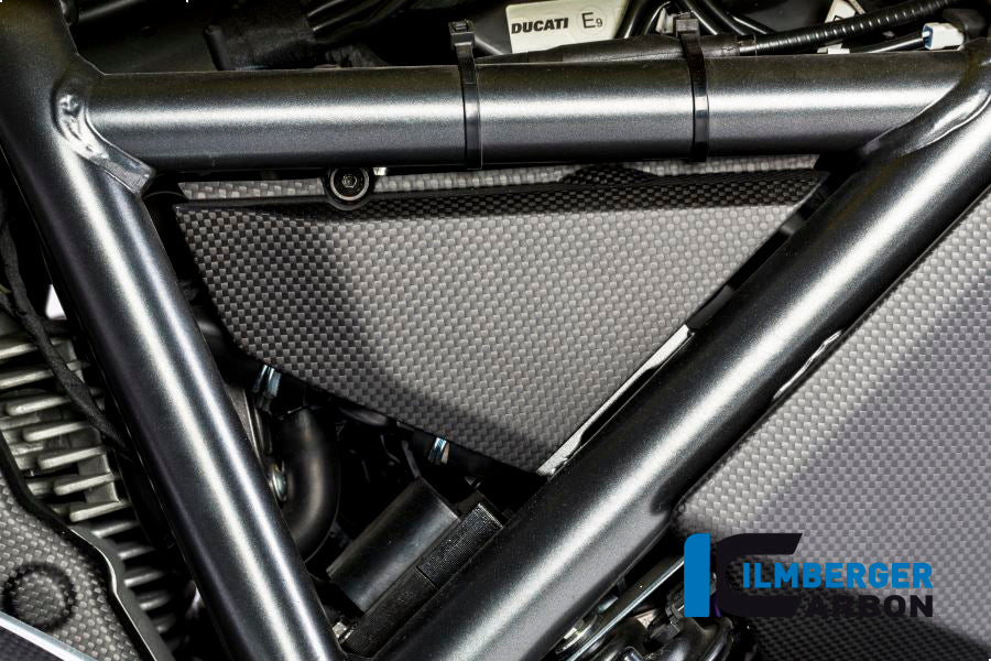 Ilmberger Carbon Cover Under The Frame Right Ducati Scrambler 2016 - Matte