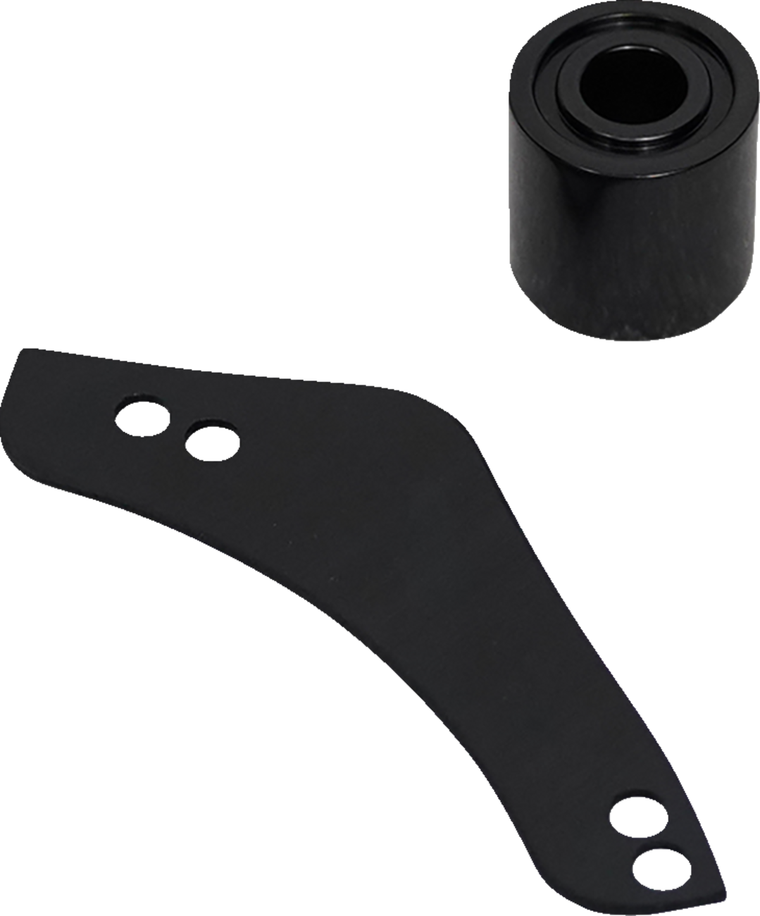 Arlen NESS Replacement Breather Bolt Cover Plate - Inverted/Method/Clear Tear/Sidekick - Right - Black