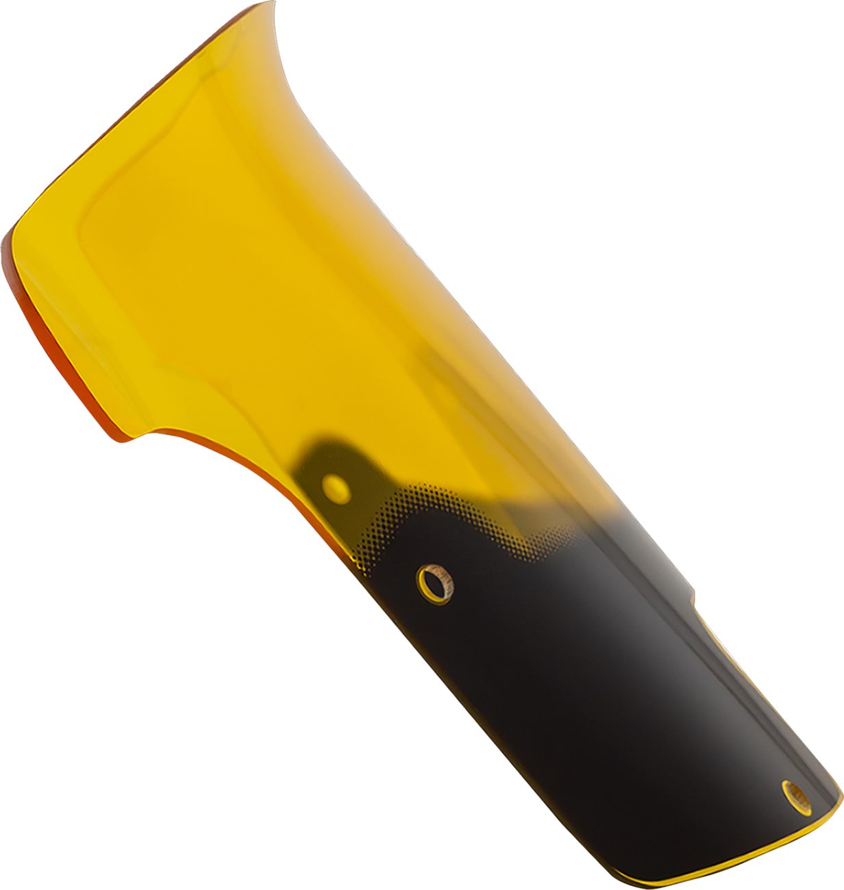 Klock Werks Windshield - 9" - Yellow - Chieftain PowerPlus/Roadmaster PowerPlus