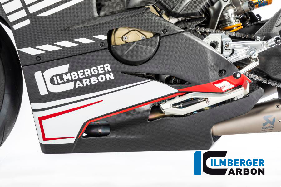Ilmberger Carbon Belly Pan Ducati Panigale V4 Racing - Matte