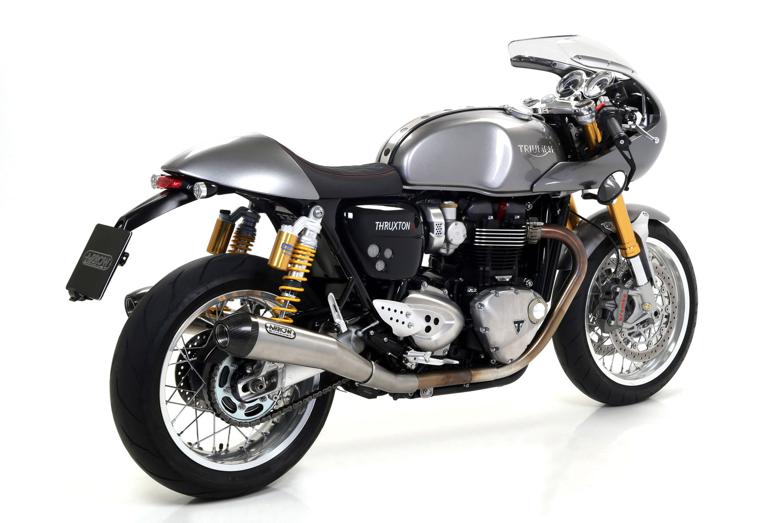 Pro-Racing Slip Ons With Carbon End Cap
