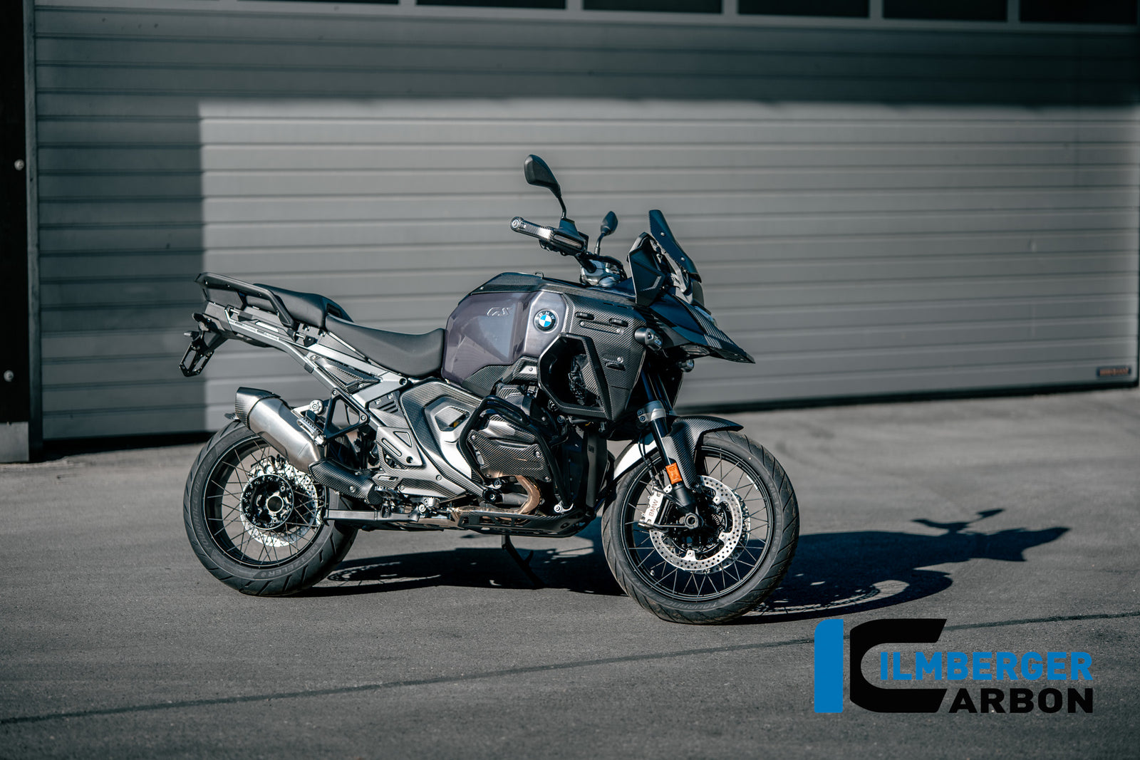 Ilmberger Carbon Radiator Cover With Holes Right BMW R 1300 GS Adventure - Matte / Twill