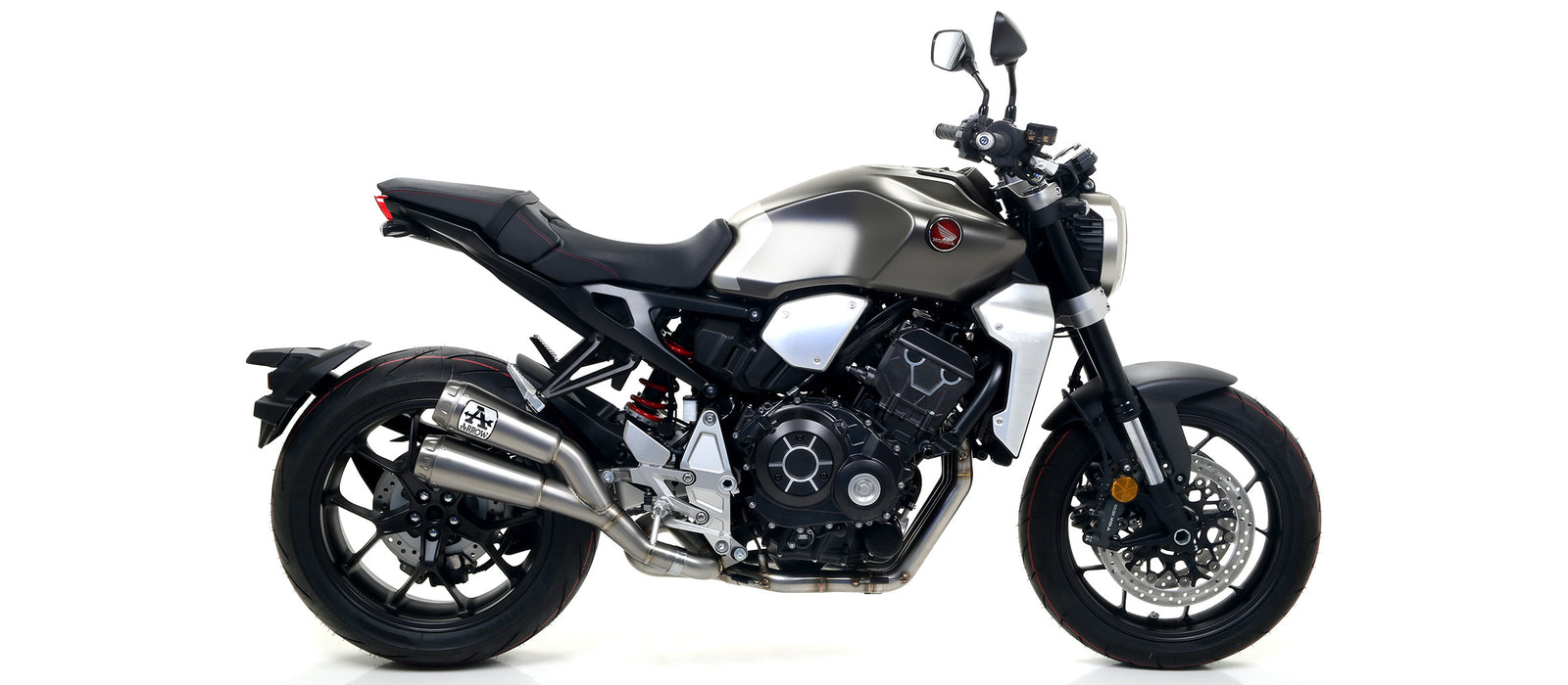 Arrow Full System With Pro-Race Titanium Double Slip Ons