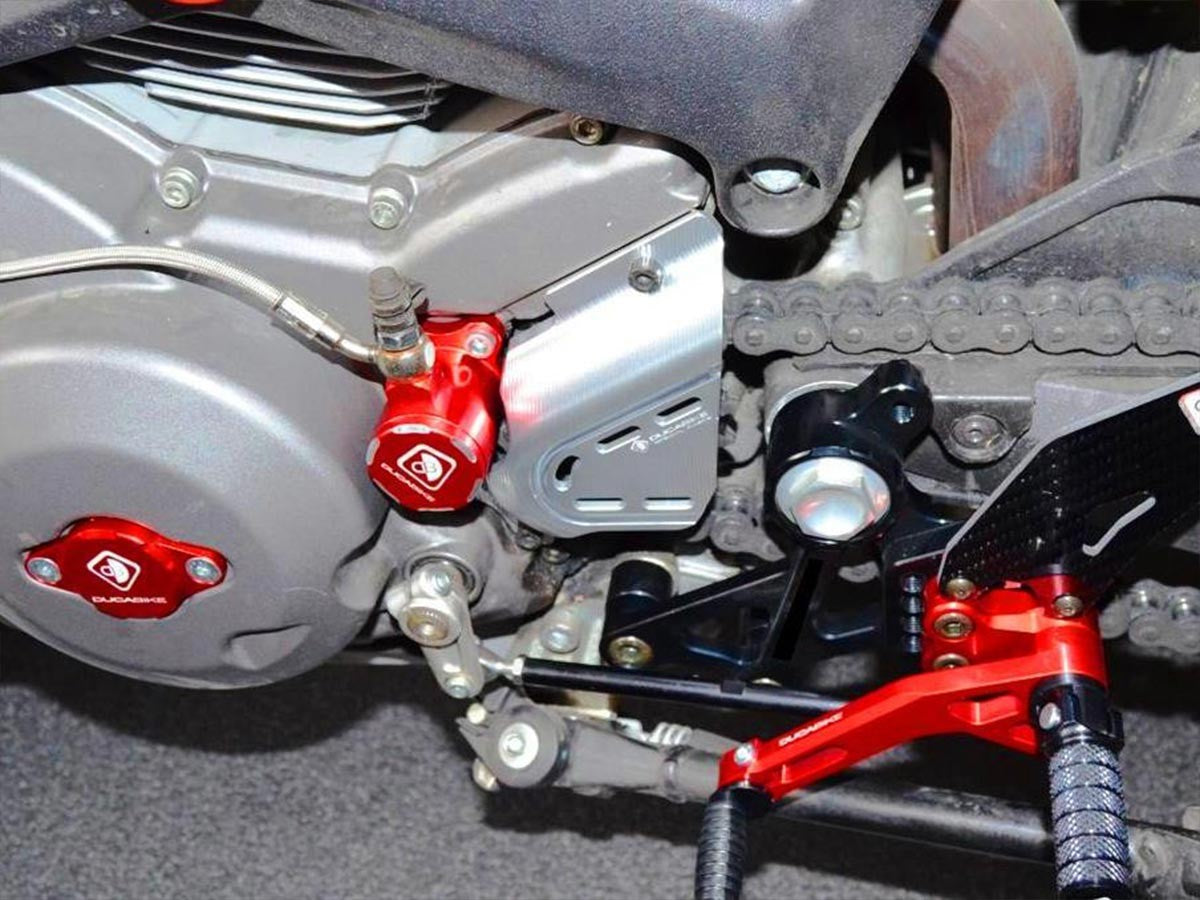 Ducabike DBK CP03 Sprocket Cover - SILVER