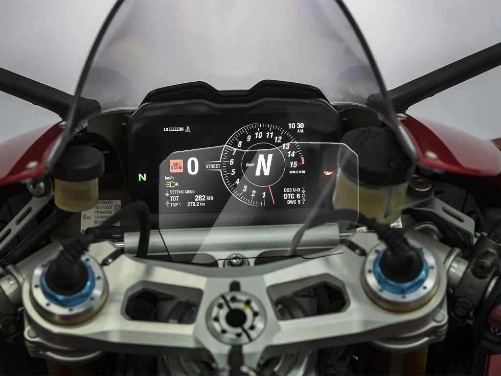 Shieldotron Ducati Panigale / Streetfighter V4 2018-2024 Instrument Cluster Screen Protector