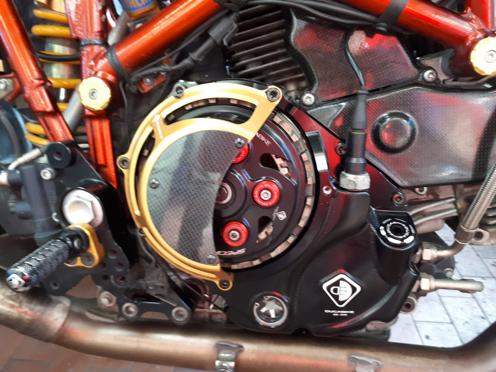Ducabike DBK CCDV17 3D-EVO Clutch-Side Casing For Dry Clutch