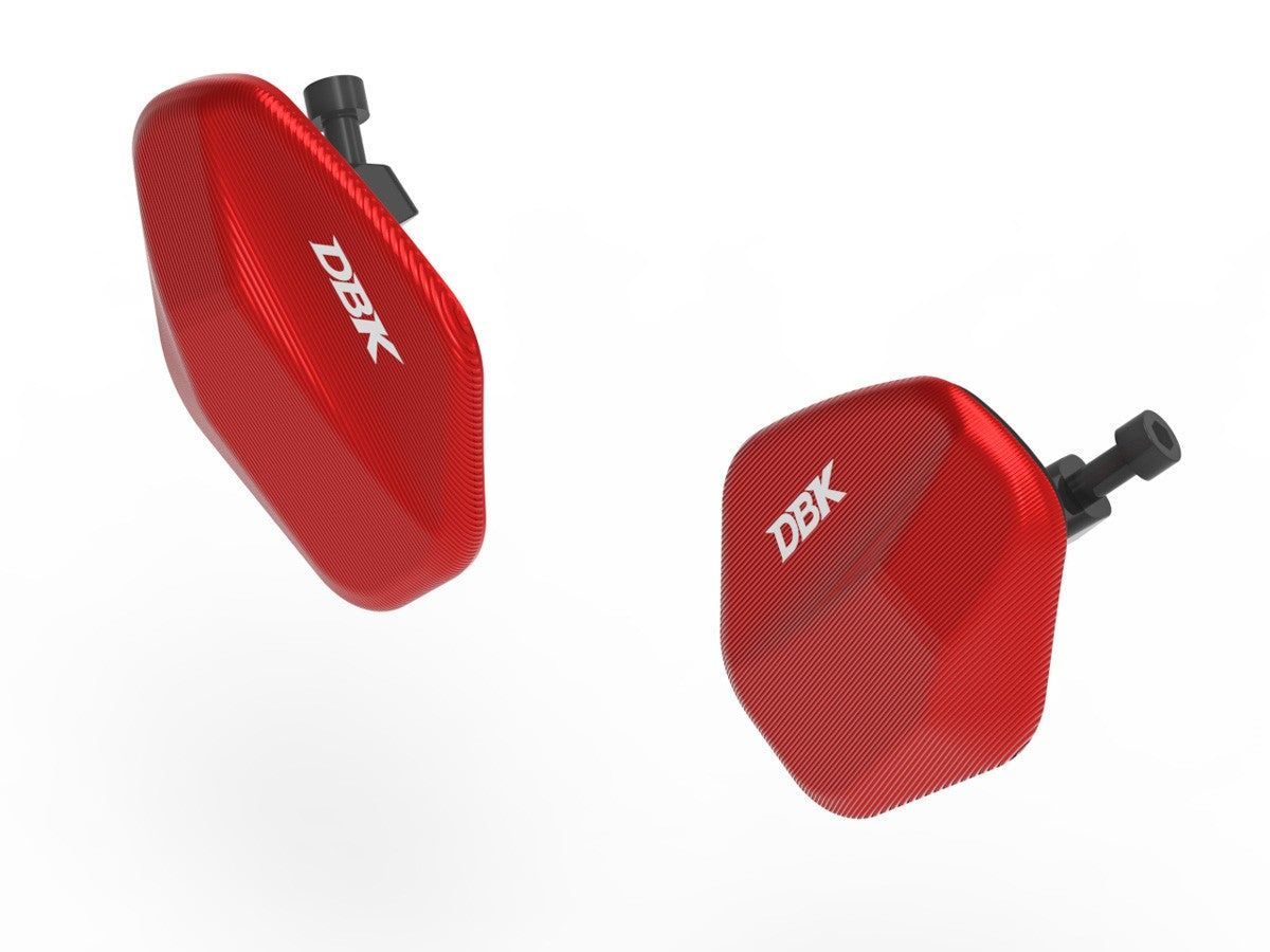 Ducabike DBK TCS01 Panigale V2 MY25 Mirror Holes Cover Kit - Red