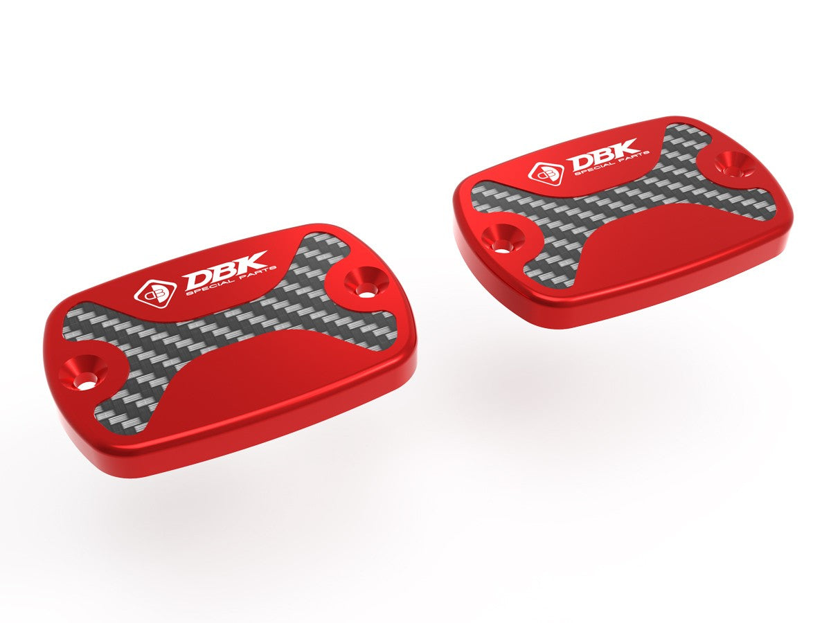 Ducabike DBK TLS15 Tmax Fluid Reservoir Caps - Red