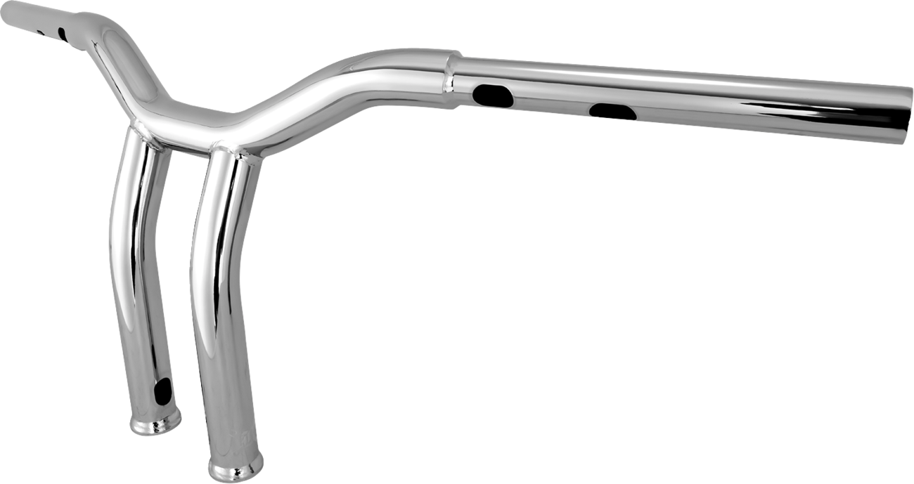 Burly Brand Dominator Handlebar - Touring/Softail - 10" - Chrome