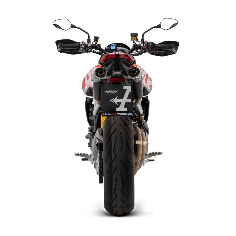 Arrow 71895PRN Pro Race Dark Slip On Exhasut Ducati Hypermotard 950 SP