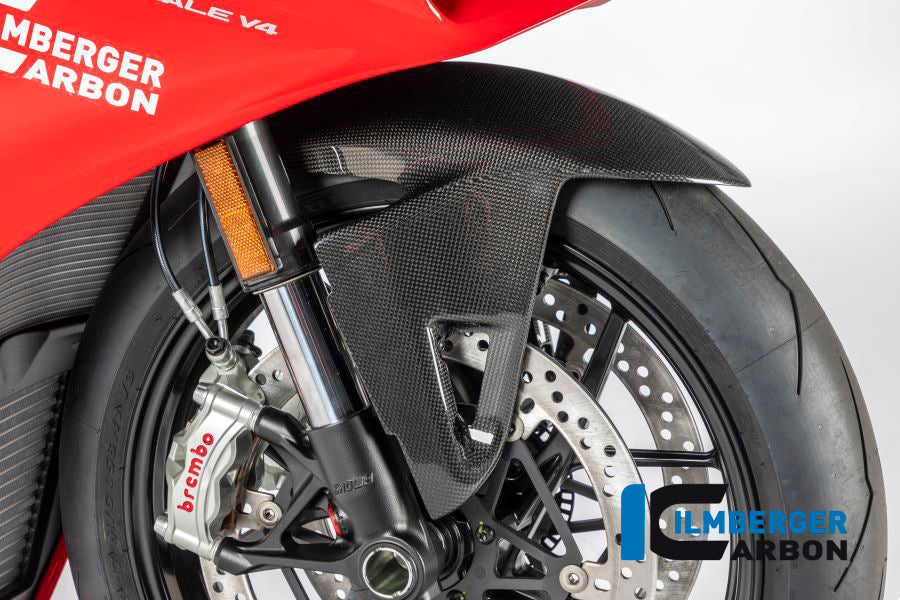Ilmberger Carbon Front Fender Streetfighter / Ducati Panigale V4 / V4 S / V4 R / V2 - Gloss