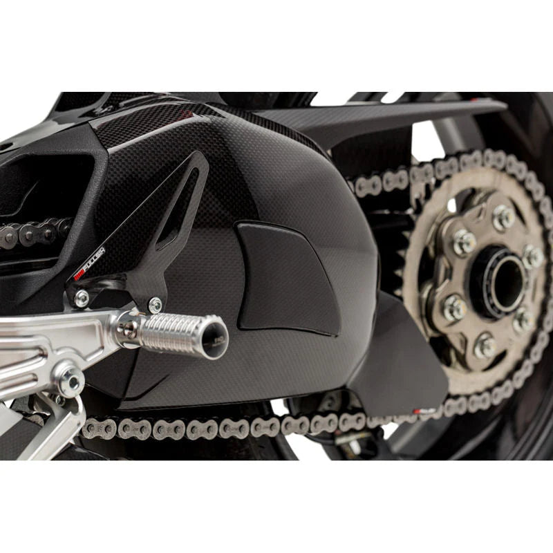 Fullsix Carbon Fiber Heel Guard Set For Ducati Streetfighter V4 V4S
