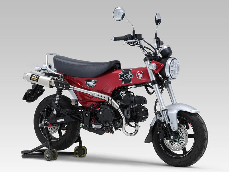 Yoshimura YAT DAX 125 2023-25 RACE GP-MAGNUM HIGH PIPE STAINLESS W/ STAINLESS MUFFLER