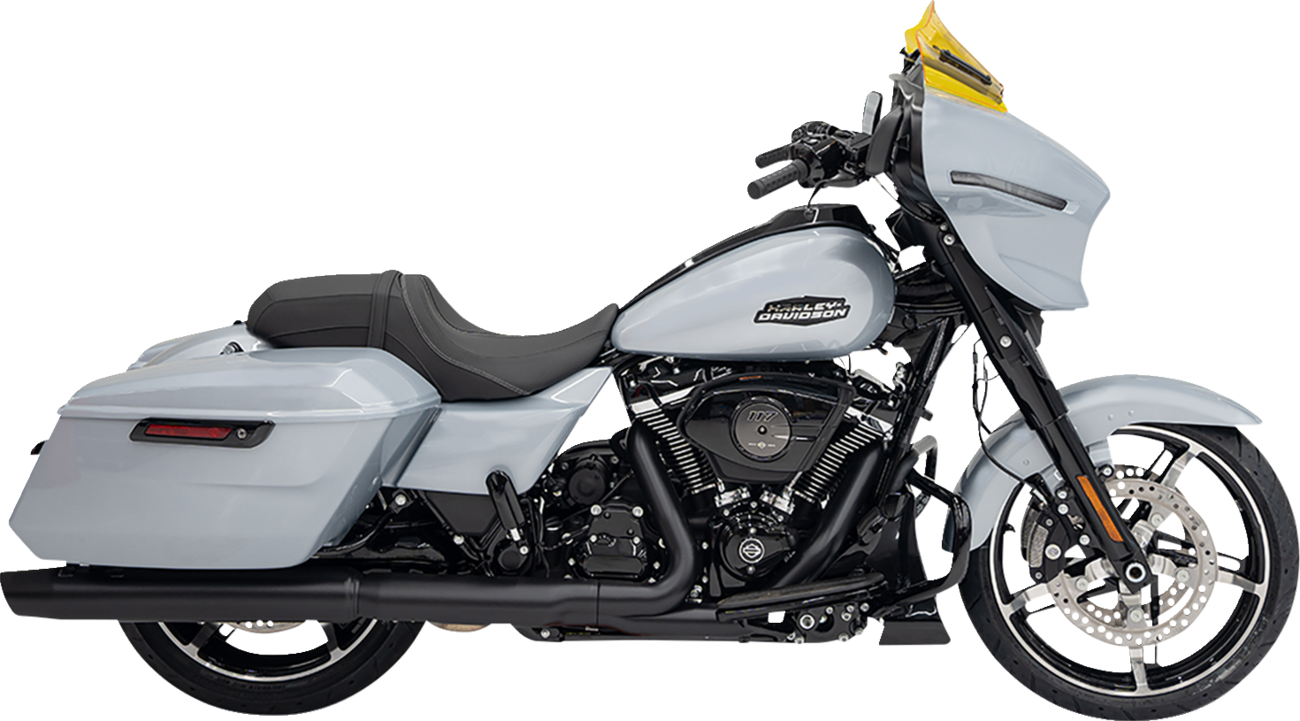 Klock Werks Kolor Flare® Windshield - 8" - Yellow - '23-'25 FLHX