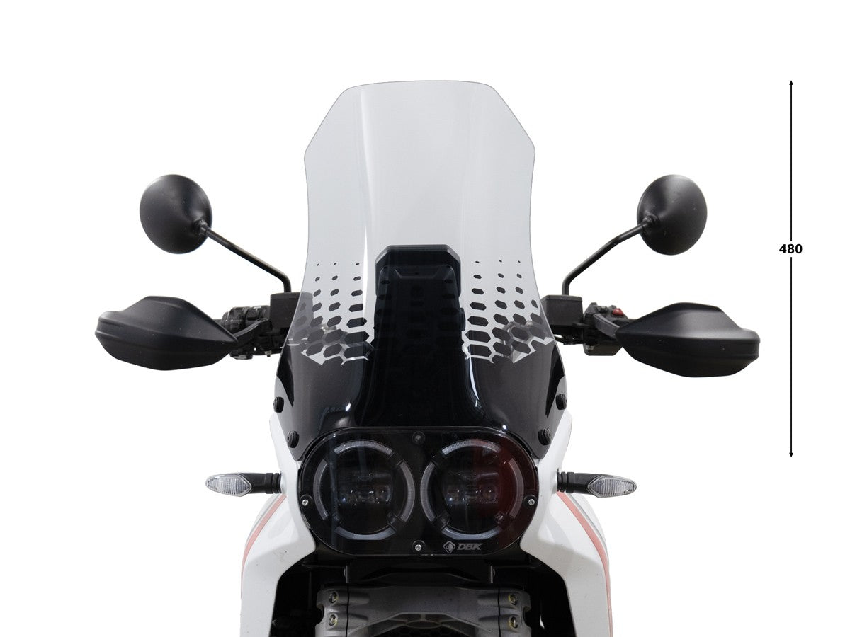 Ducabike DBK Cup25 DesertX Increased Windscreen Comfort - SMOKE