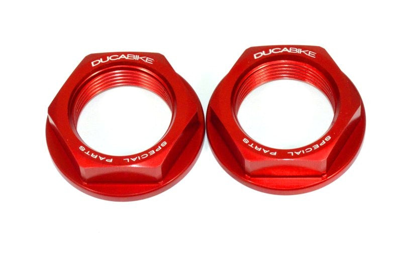 Ducabike DBK KDPR04 Kit Rear Wheel Nuts - RED