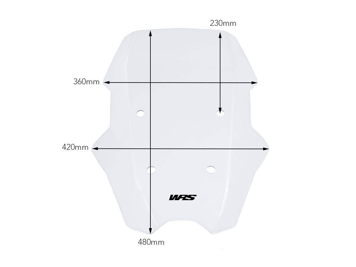 WRS Touring Windscreen BMW C 400 X 2018-2026