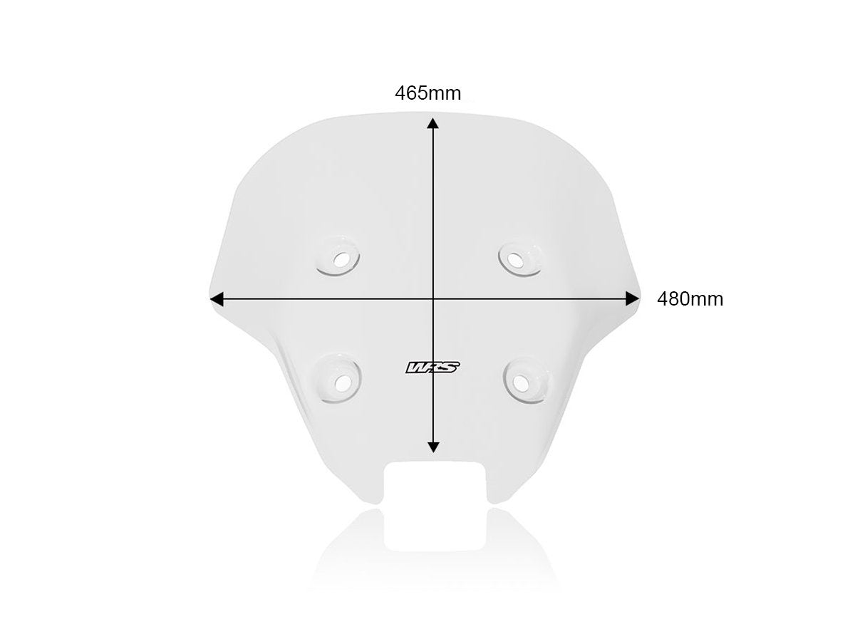 WRS Windscreen Caponord With Radar Moto Guzzi Stelvio 2024-2026