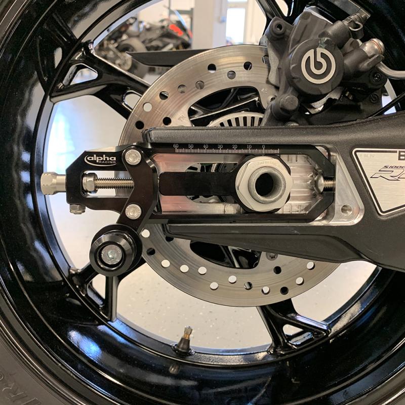 Alpha Racing Evo Plus Complete Chain Adjuster Kit BMW K67 S1000RR
