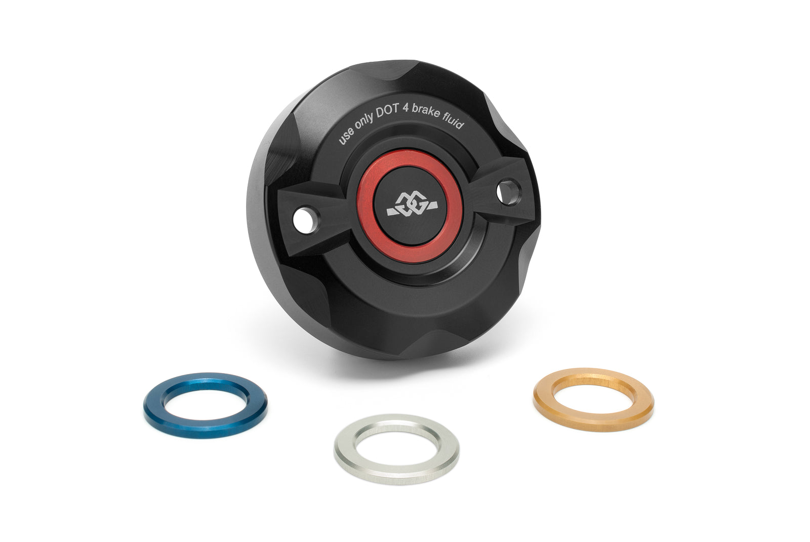 Gilles Tooling Front Brake Fluid Reservoir Cover Black