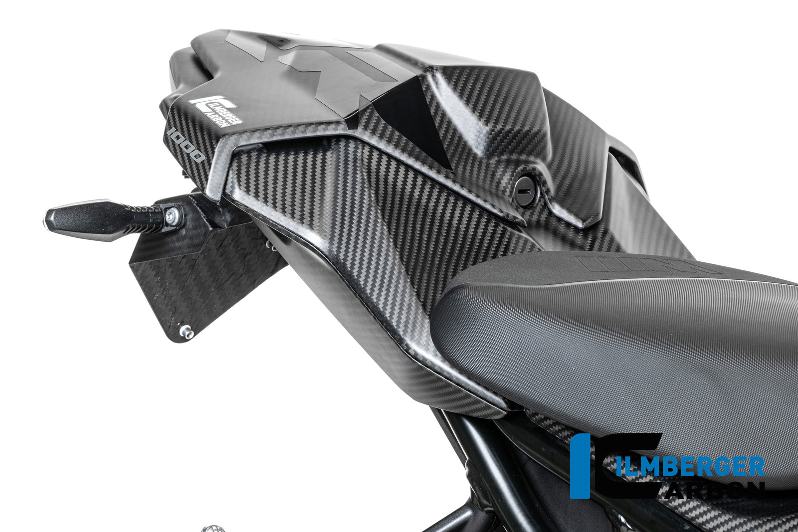 Ilmberger Carbon Rear Upper Seat Panel BMW M1000RR 2023-2026 - Matte / Twill