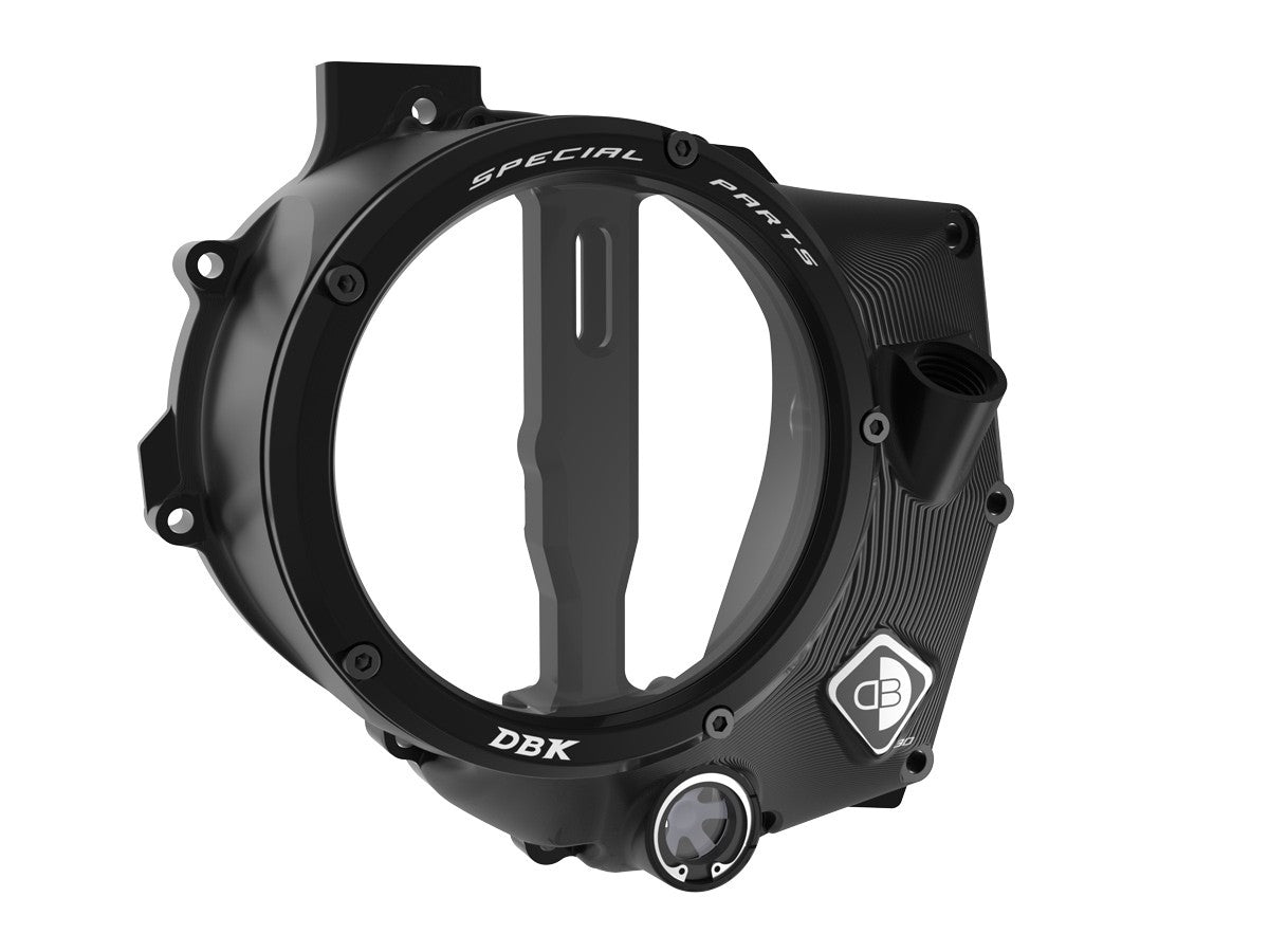 Ducabike DBK Ccdv14 KTM 990 Clear Clutch Cover 3D-EVO - BLACK-BLACK
