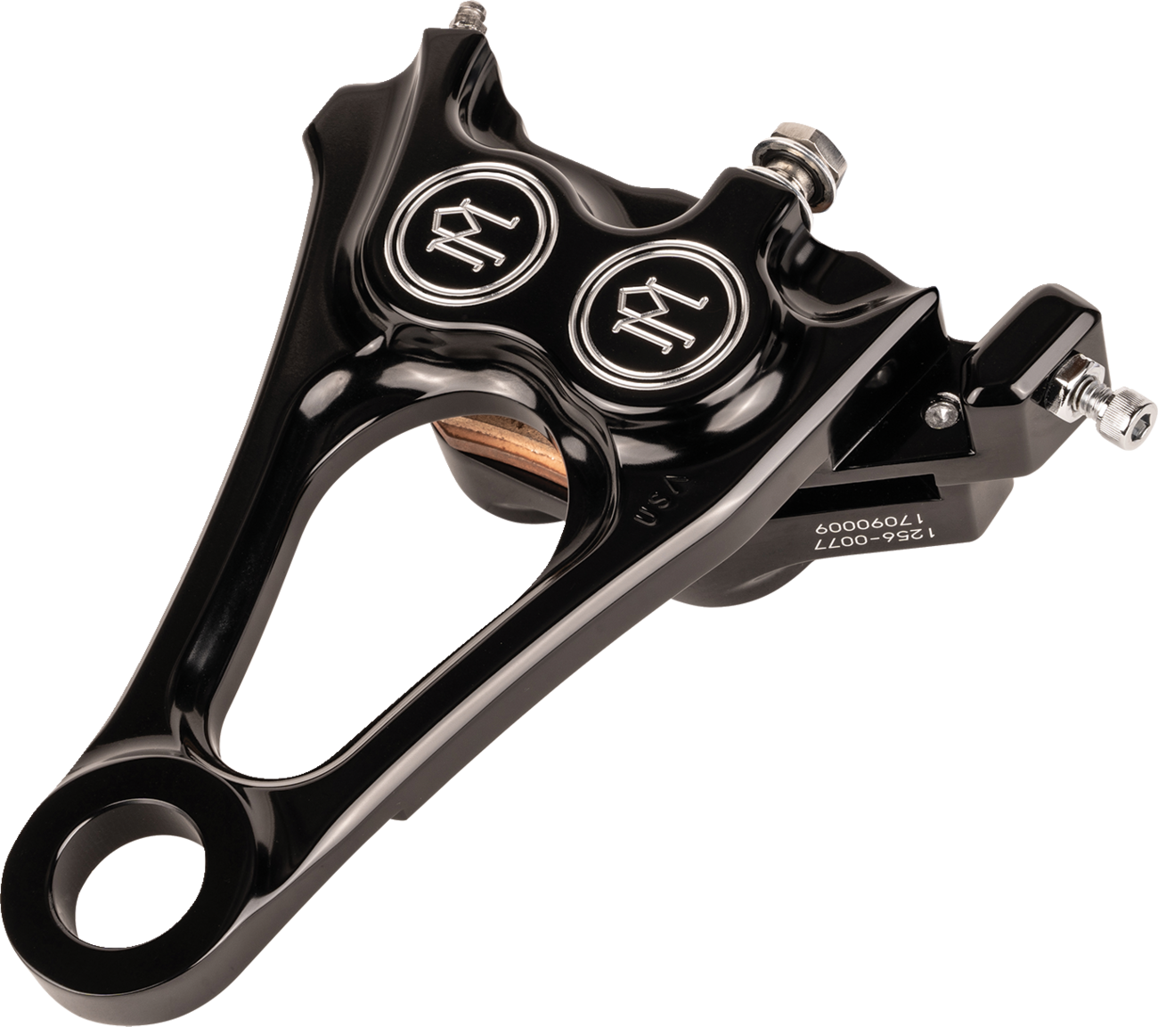 Performance Machine (PM) 4-Piston Differential-Bore Rear Caliper