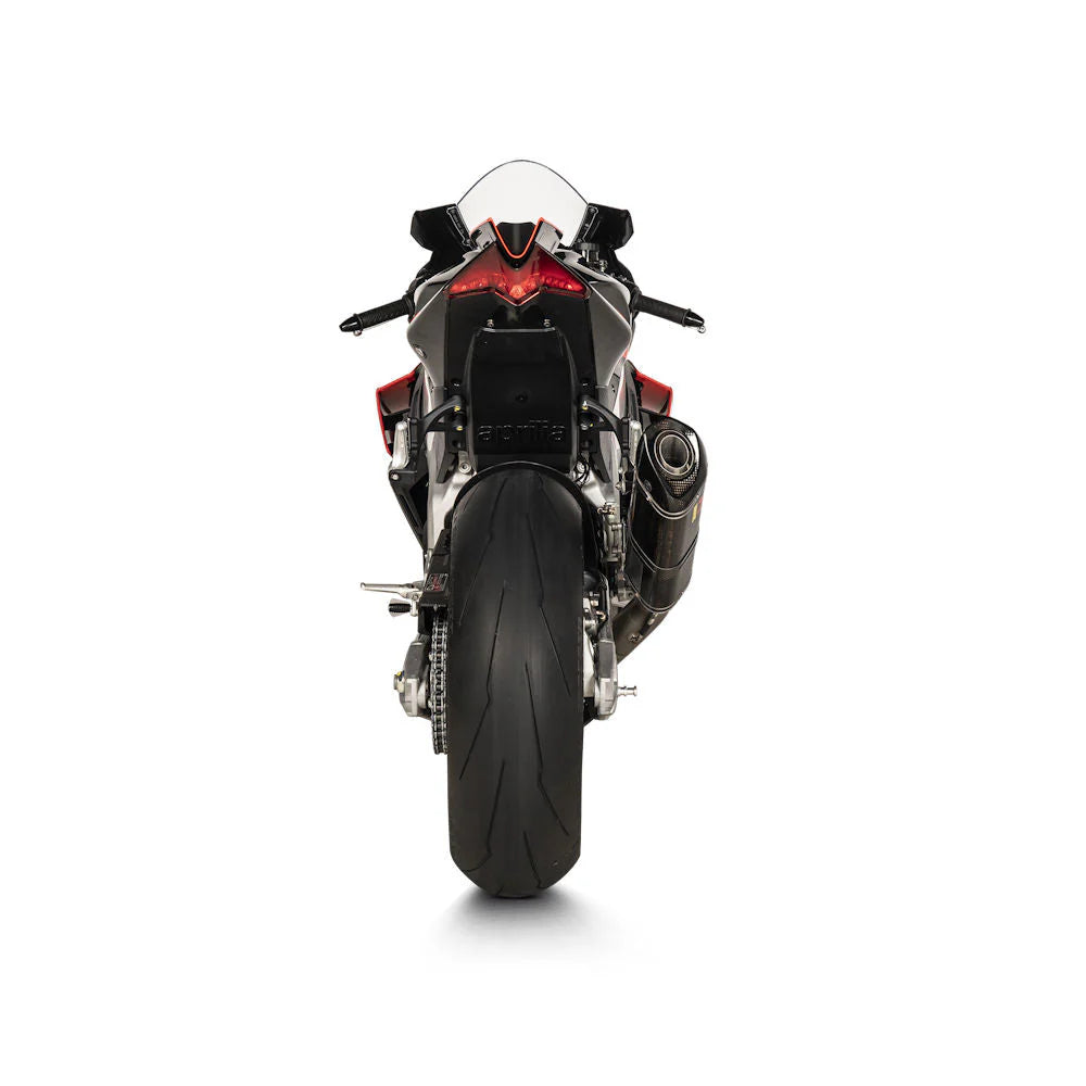 Akrapovic Carbon Fiber Slip-On Exhaust For Aprilia RSV4 RR 1100 Factory