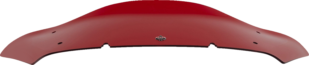 Klock Werks Kolor Flare® Windshield - 6-1/2" - Red - '23-'25 FLHX