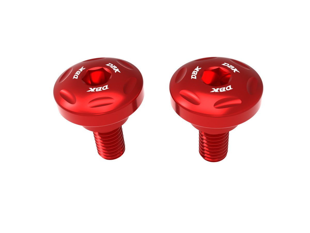 Ducabike DBK KVT84 HM 698 Right Engine Cover Screws Kit - Red