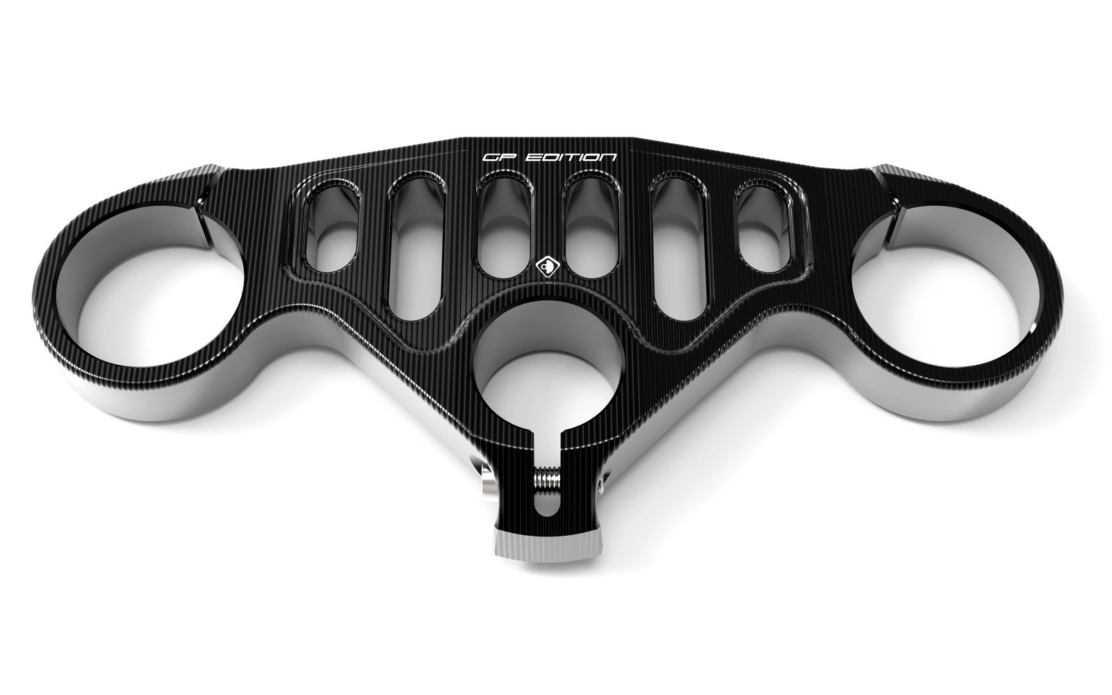 Ducabike DBK PSS08 V4 Upper Steering Plate GP Edition - BLACK