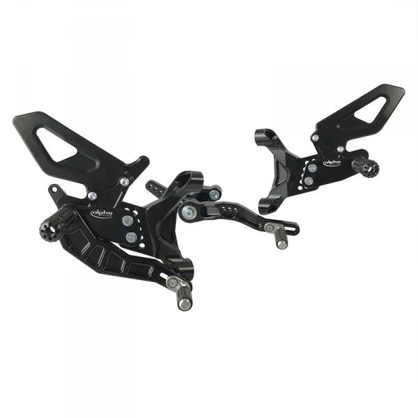 Alpha Racing Adjustable Rearsets For BMW S1000RR M1000RR