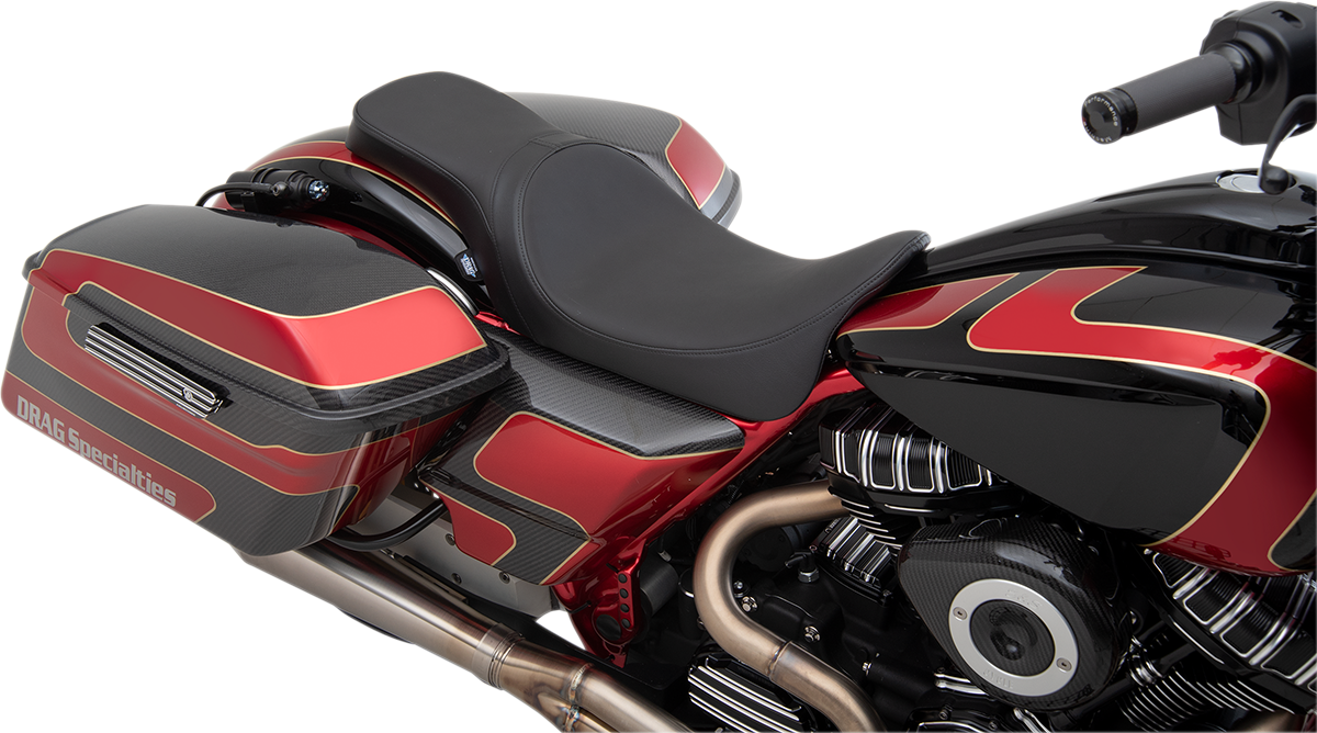 Drag Specialties Seats Predator 2-Up Seat - Smooth - FL '08-'23