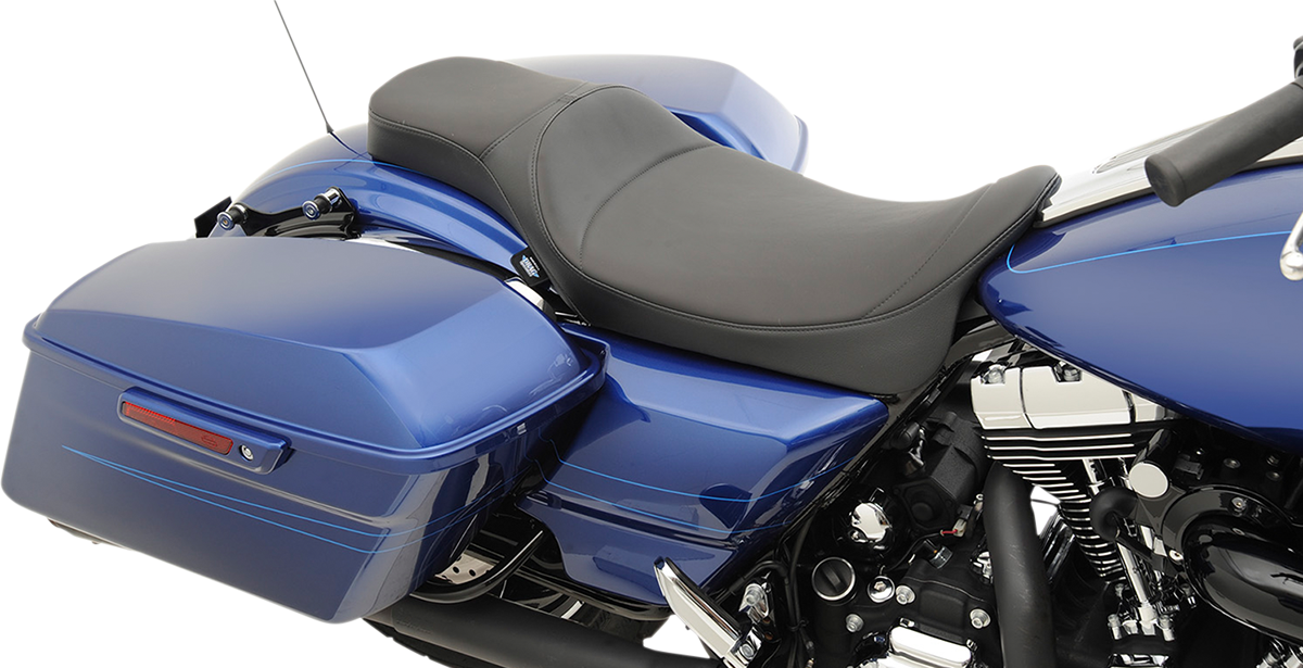 Drag Specialties Seats Extended Reach Predator Seat - Mild Stitched - FL '08-'24
