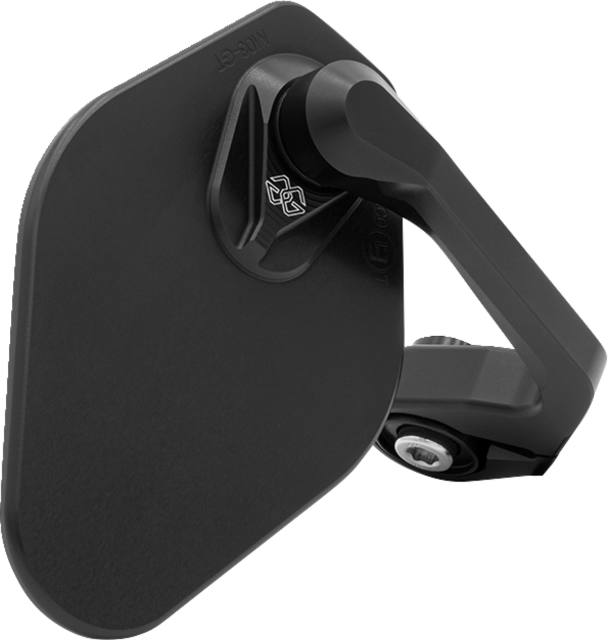 Gilles Tooling Mirror - STRATOS - Side View - Diamond - Black - Right/Left - Each