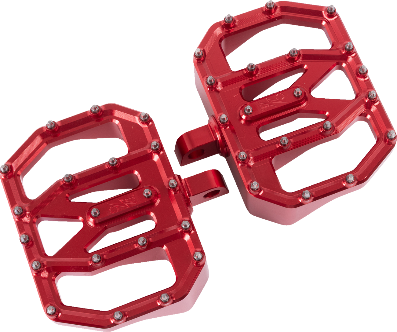 Thrashin Supply CO. Mini Aggressor Floorboards - Red - Rear