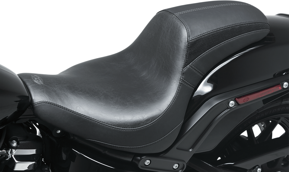 Mustang Seat - Tripper™ Fastback - Smooth - Black - FXFB