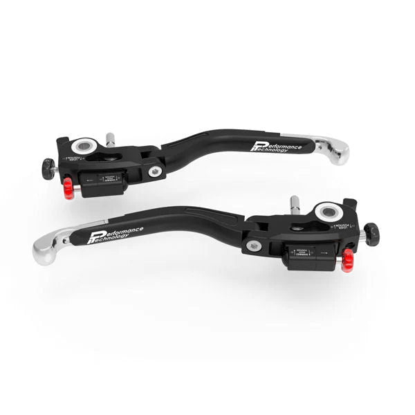 Ducabike DBK Double Adjustable Ultimate Levers For Panigale 899 959 1199 1299 - SIlver