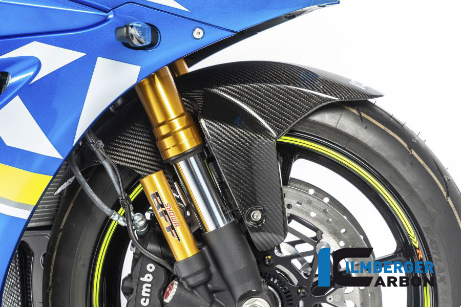 Ilmberger Carbon Front Mudguard Carbon - Suzuki GSX R 1000 '17