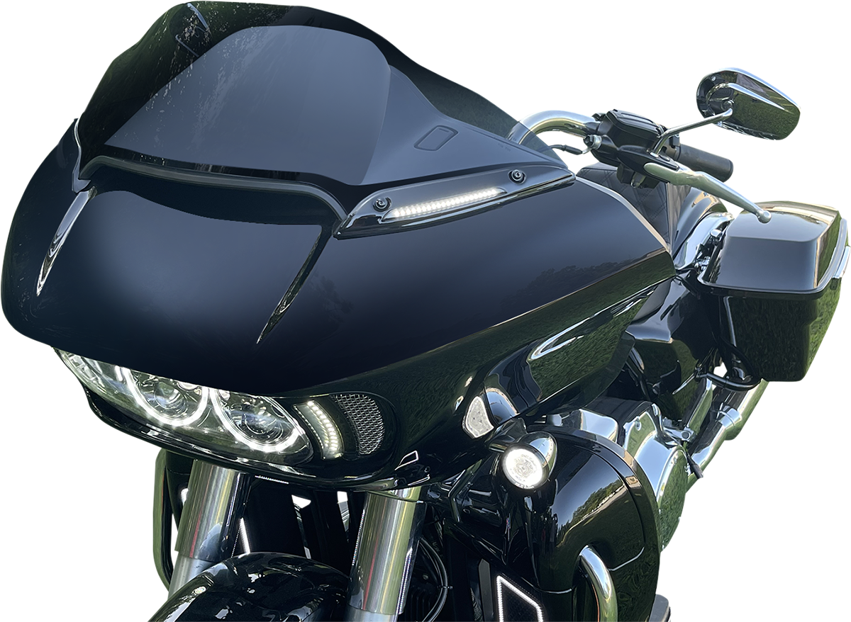 Custom Dynamics Windshield Trim - Black