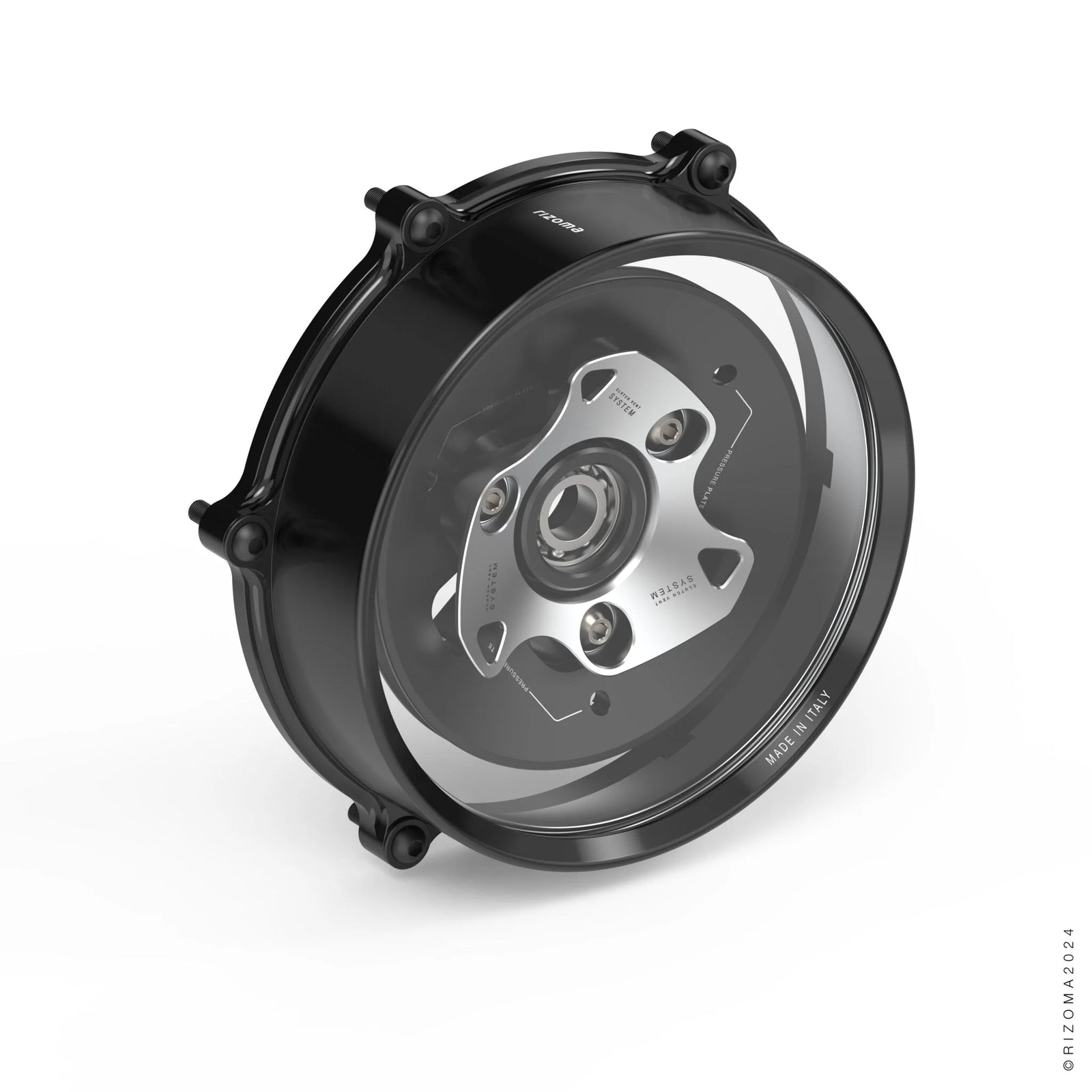 Rizoma Clear Clutch Cover Kit For Ducati Stretfighter V4 V4S