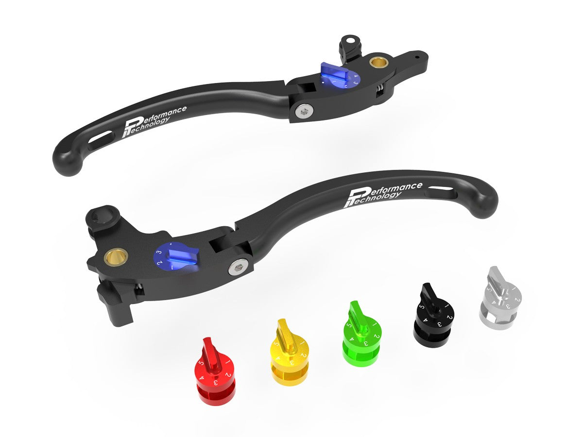 Ducabike DBK LE20 BMW Brake / Clutch Adjustable Levers Eco GP 1 - BLACK-RED
