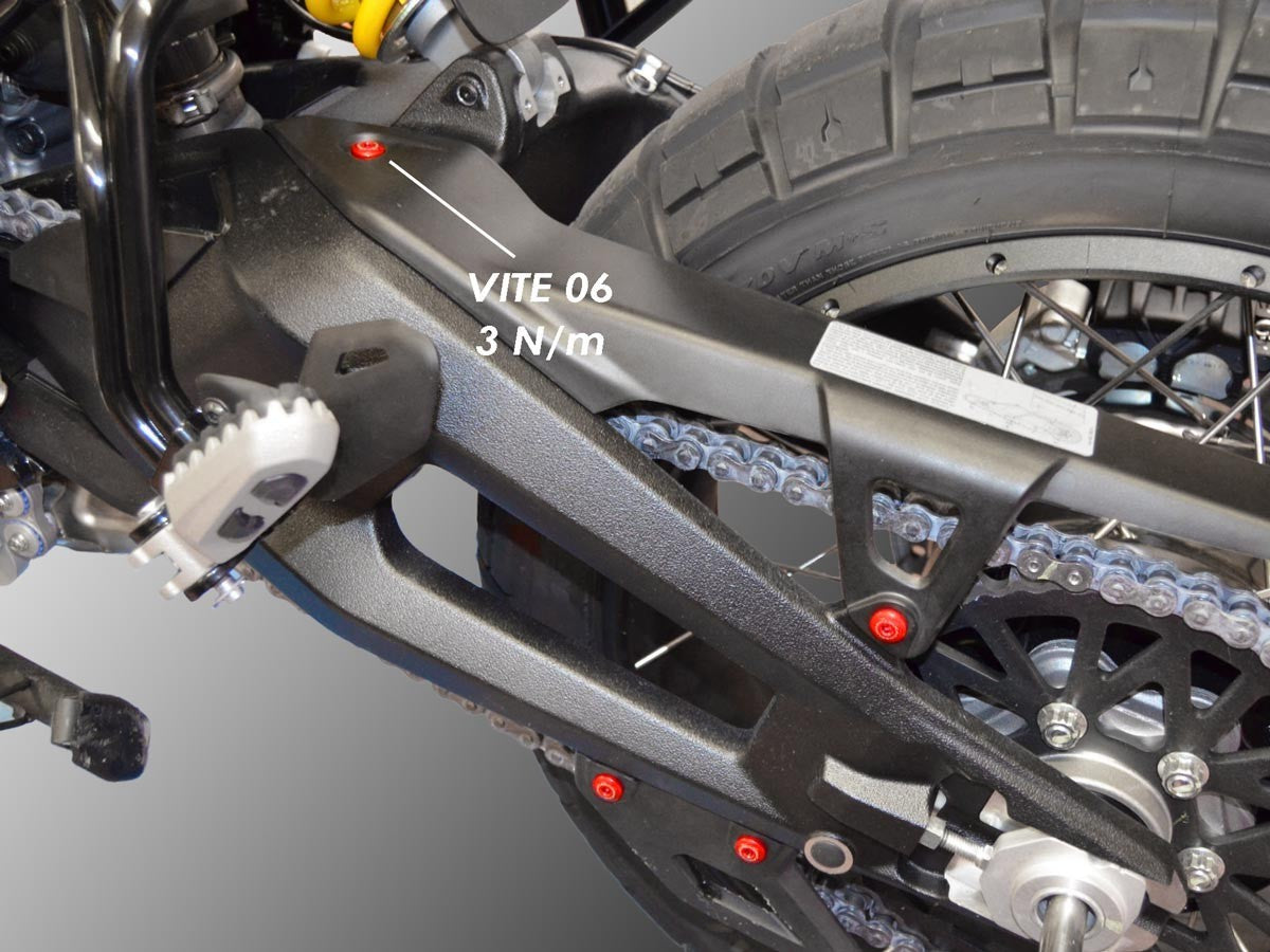 Ducabike DBK KVT32 DesertX Swingarm Screw Kit