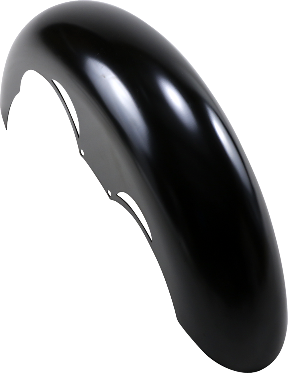 Klock Werks Tude Front Fender - Black - 16"-19" - HD Touring/Trike
