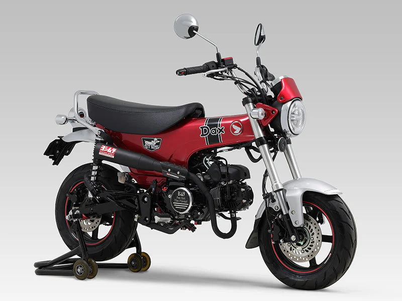 Yoshimura Yat Dax 125 2023-25 Race Straight Cyclone High Pipe Stainless Black